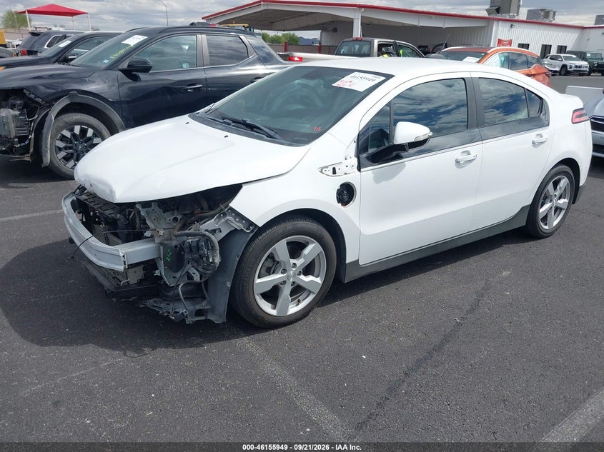 Vin: 1g1rc6e47fu111944, lot: 46655748, chevrolet volt 20152