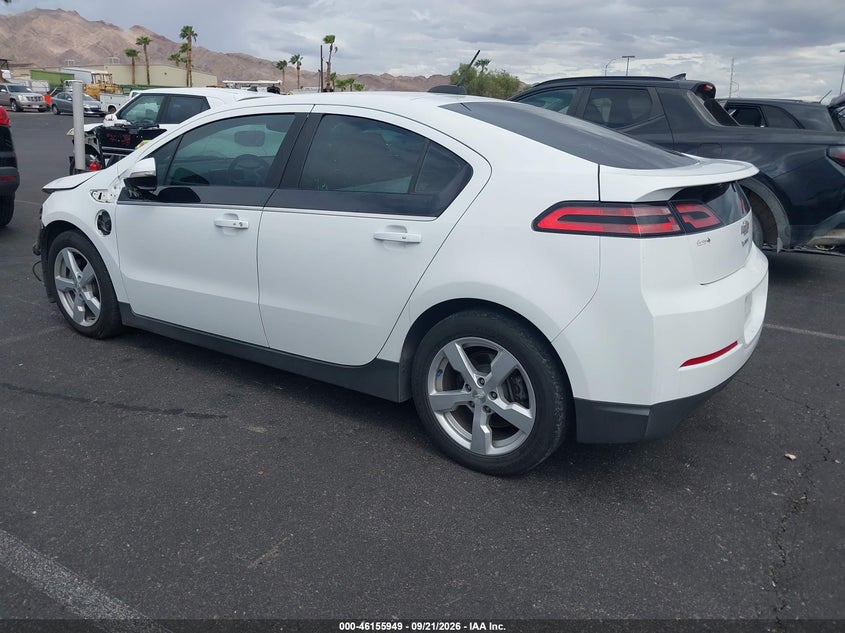 Vin: 1g1rc6e47fu111944, lot: 46655748, chevrolet volt 20153
