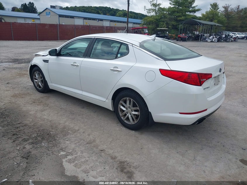 Vin: knagm4a7xc5292203, lot: 46655752, kia optima lx 20123