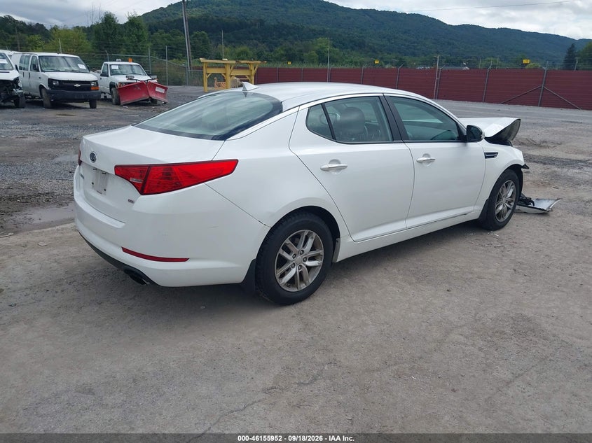 Vin: knagm4a7xc5292203, lot: 46655752, kia optima lx 20124
