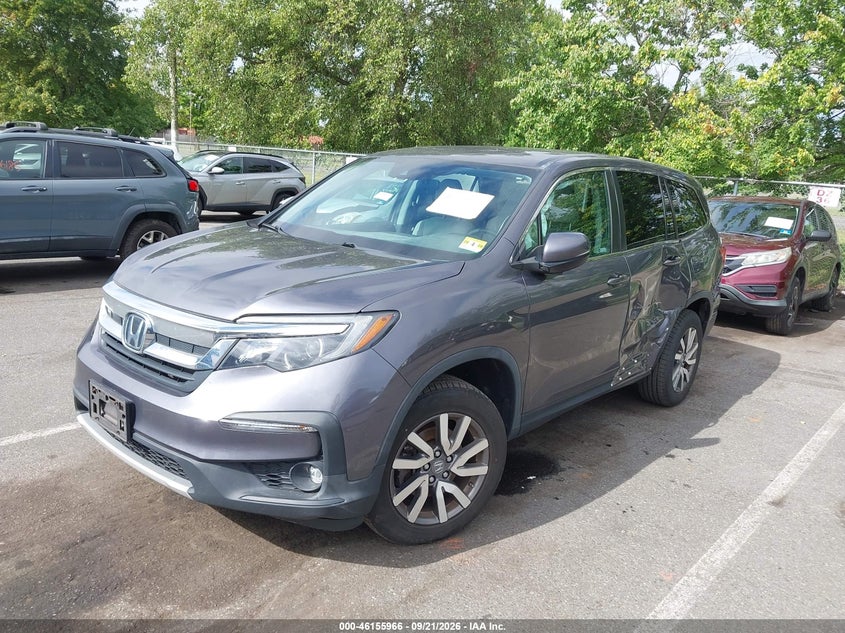 Vin: 5fnyf6h38mb068749, lot: 46655765, honda pilot ex 20212