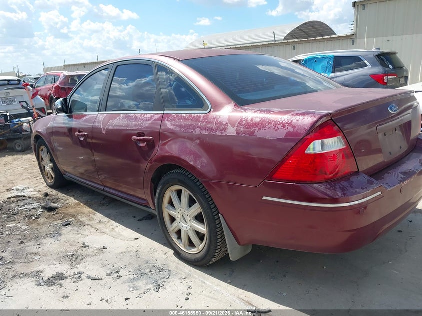 FORD FIVE HUNDRED 2006 VIN 1FAHP25186G159124