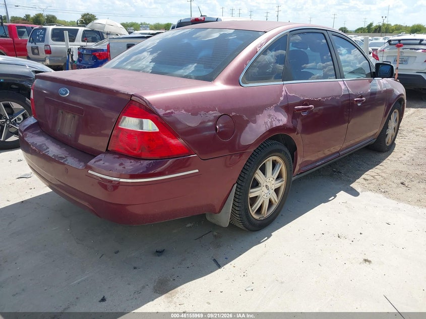 FORD FIVE HUNDRED 2006 VIN 1FAHP25186G159124