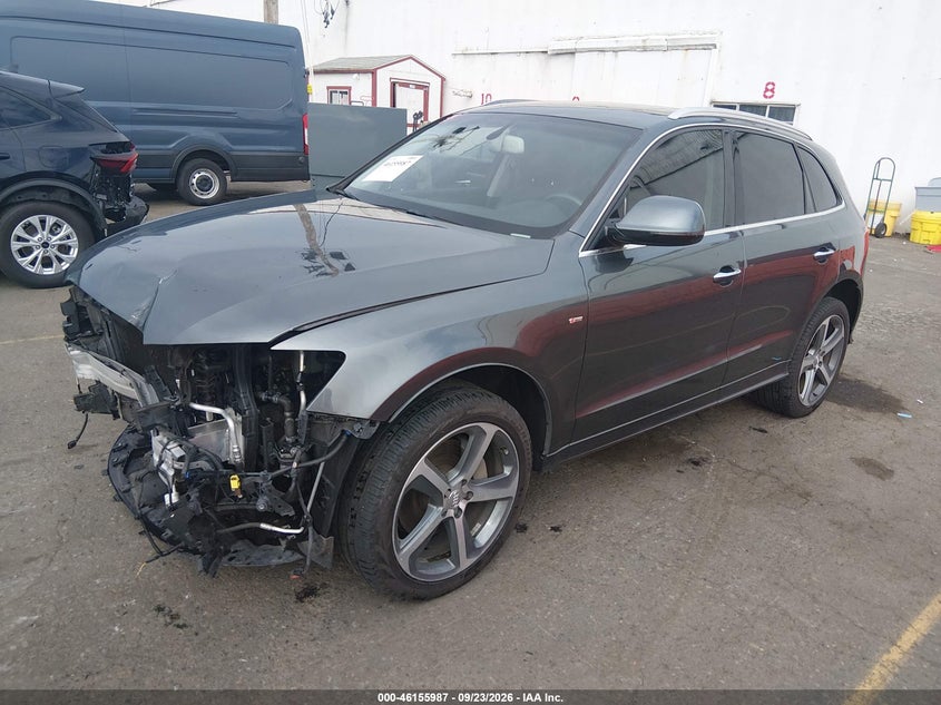 2017 Audi Q5, Удар спереду, IAAI, VIN WA1D7AFP2HA020161 — фото 2