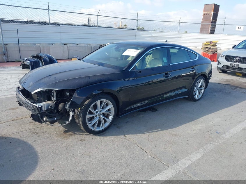 Vin: wauancf59la007132, lot: 46655794, audi a5 sportback premium 45 tfsi quattro s tronic 20202