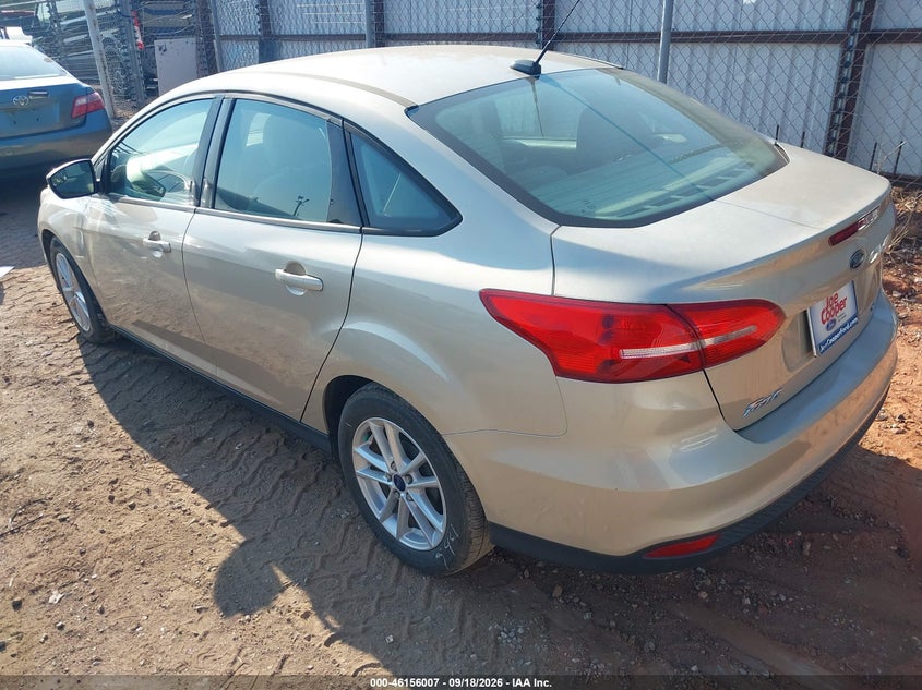 Vin: 1fadp3f2xhl342269, lot: 46655806, ford focus se 20173