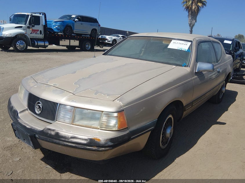 MERCURY COUGAR 1988 VIN 1MEBM6040JH669387