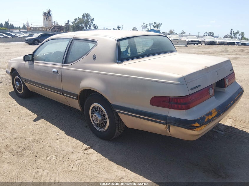 MERCURY COUGAR 1988 VIN 1MEBM6040JH669387
