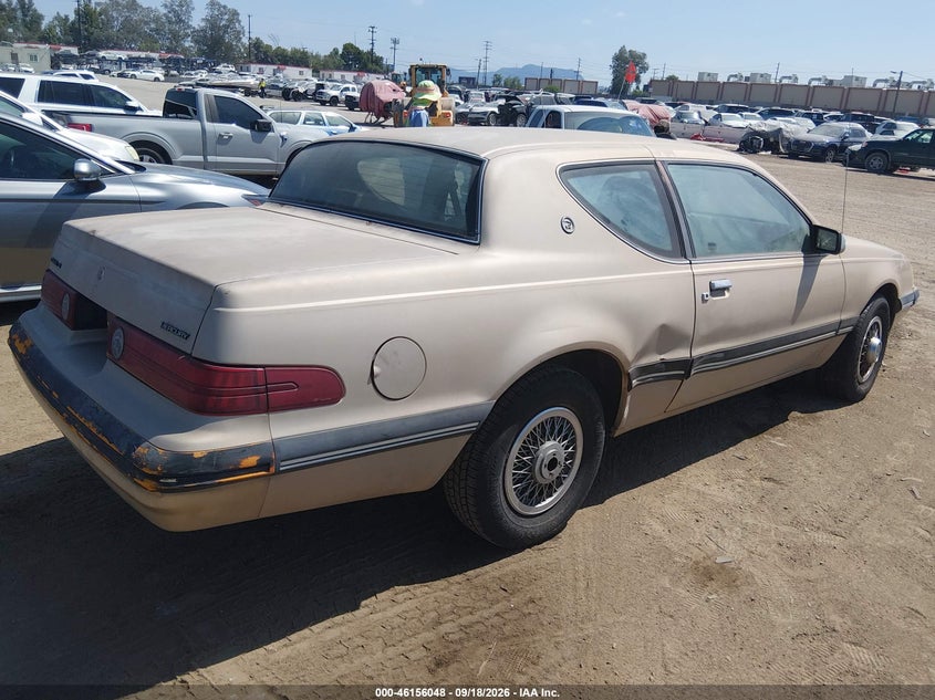 MERCURY COUGAR 1988 VIN 1MEBM6040JH669387
