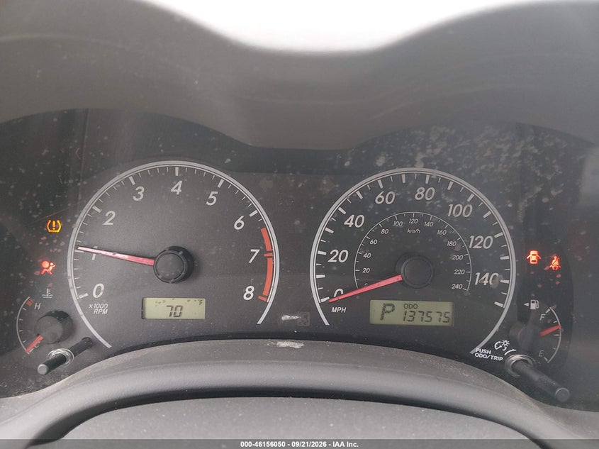 2010 TOYOTA COROLLA auction photo 7