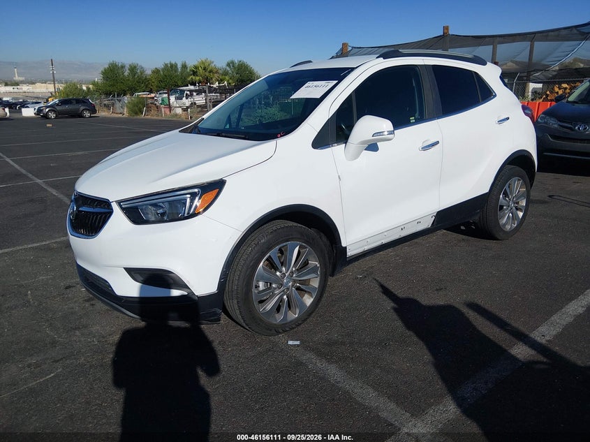 Vin: kl4cjasb2kb794631, lot: 46655910, buick encore fwd preferred 20192