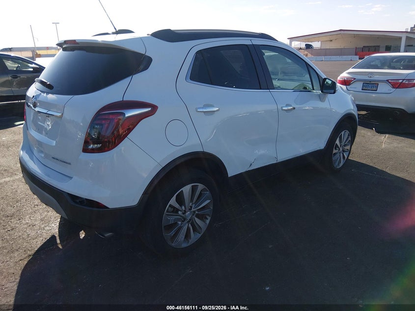 Vin: kl4cjasb2kb794631, lot: 46655910, buick encore fwd preferred 20194