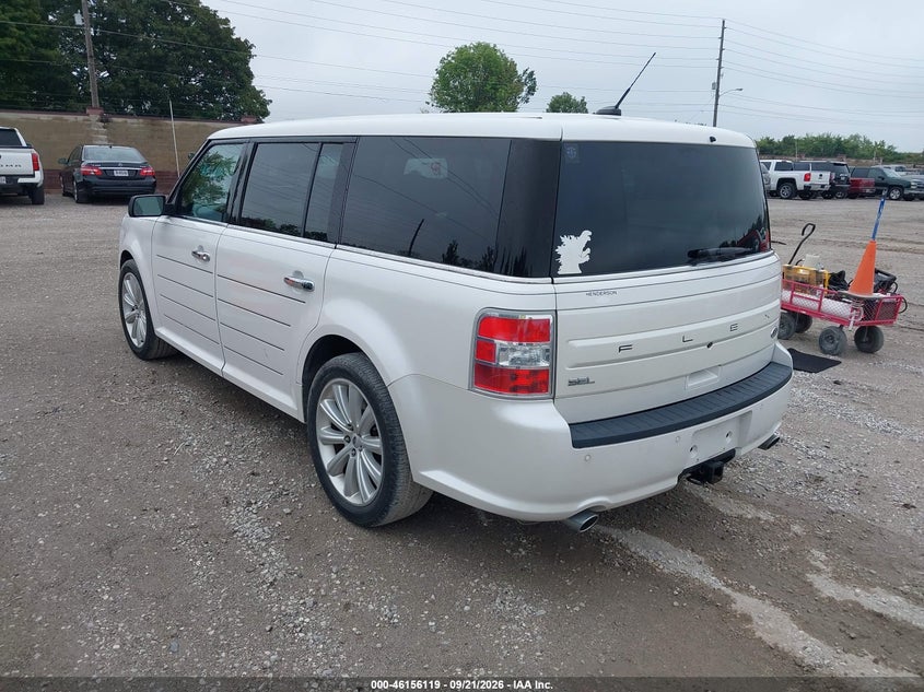 Vin: 2fmgk5c8xkba01113, lot: 46655918, ford flex sel 20193