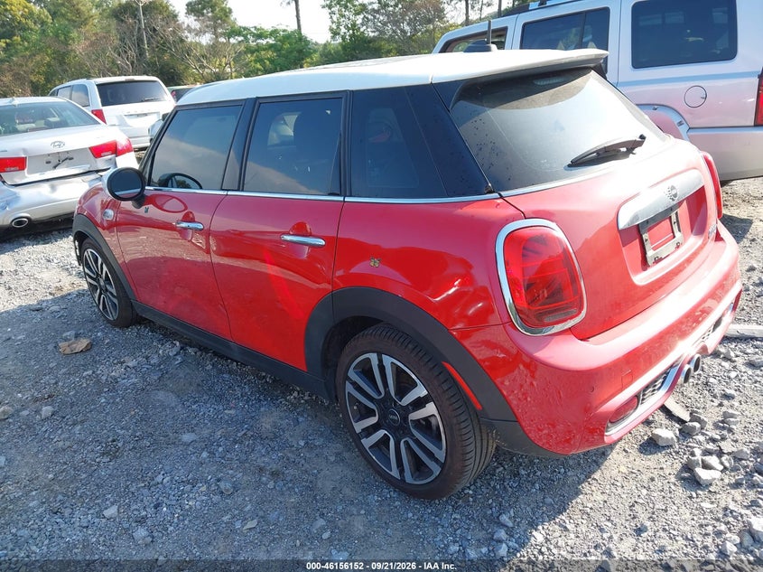 Vin: wmwxu9c01m2p36357, lot: 46655951, mini hardtop cooper s 20213