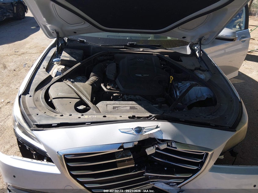 GENESIS G80 2017 VIN KMHGN4JE7HU177467