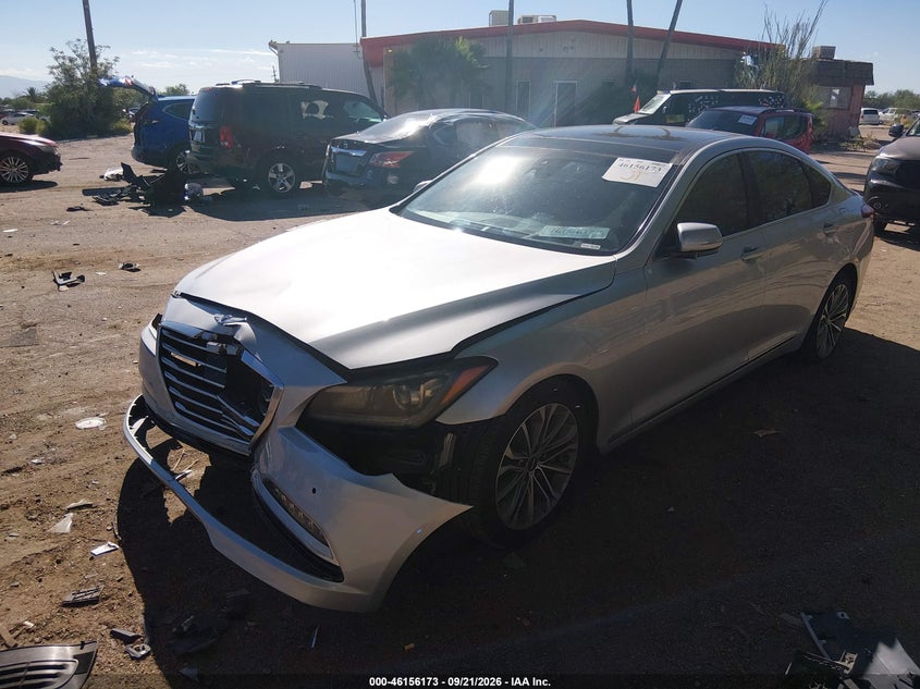 Vin: kmhgn4je7hu177467, lot: 46655972, genesis g80 3.8 20172