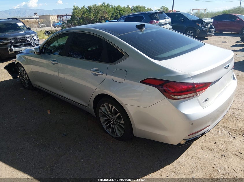 Vin: kmhgn4je7hu177467, lot: 46655972, genesis g80 3.8 20173