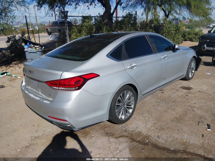 Vin: kmhgn4je7hu177467, lot: 46655972, genesis g80 3.8 20174