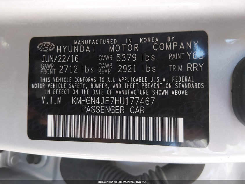 2017 GENESIS G80 3.8 · Фото 9