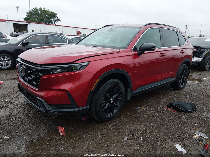 Vin: 5j6rs6h8xrl026982, lot: 46655974, honda cr-v hybrid sport-l 20242