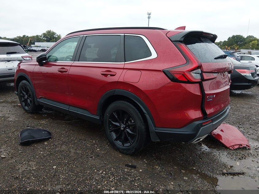 Vin: 5j6rs6h8xrl026982, lot: 46655974, honda cr-v hybrid sport-l 20243