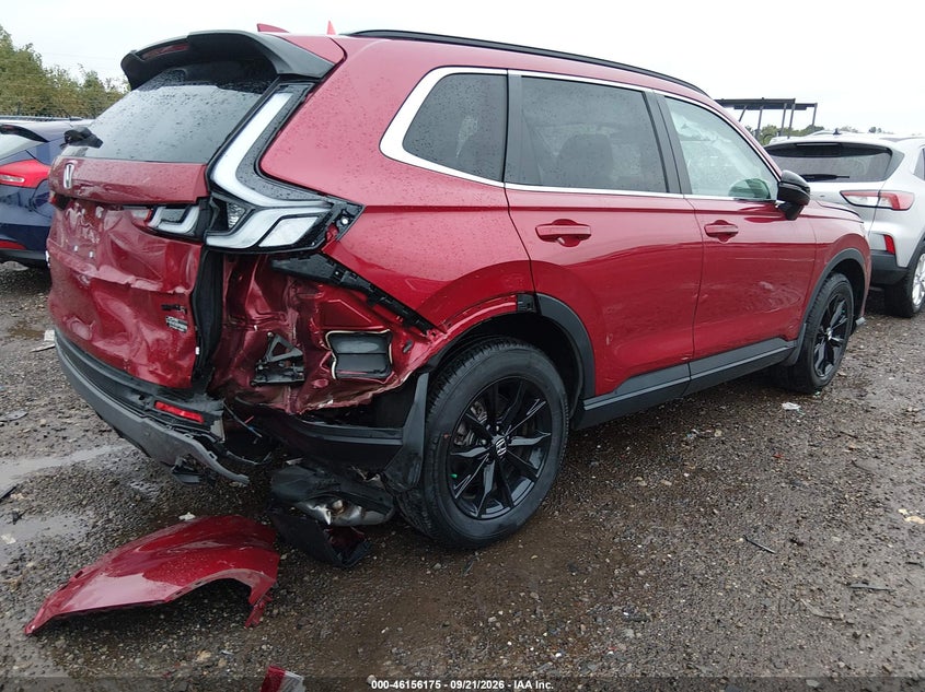 Vin: 5j6rs6h8xrl026982, lot: 46655974, honda cr-v hybrid sport-l 20244