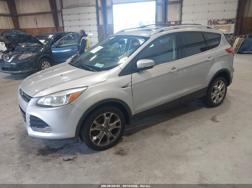 Vin: 1fmcu9jx0guc85251, lot: 46655981, ford escape titanium 20162