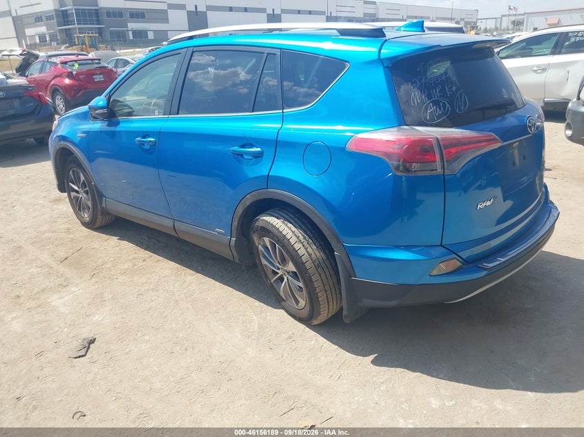 Vin: jtmrjrev9hd115732, lot: 46655988, toyota rav4 hybrid xle 20173