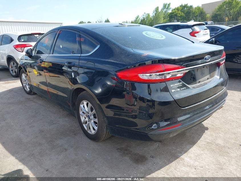 Vin: 3fa6p0g71hr228695, lot: 46656005, ford fusion s 20173