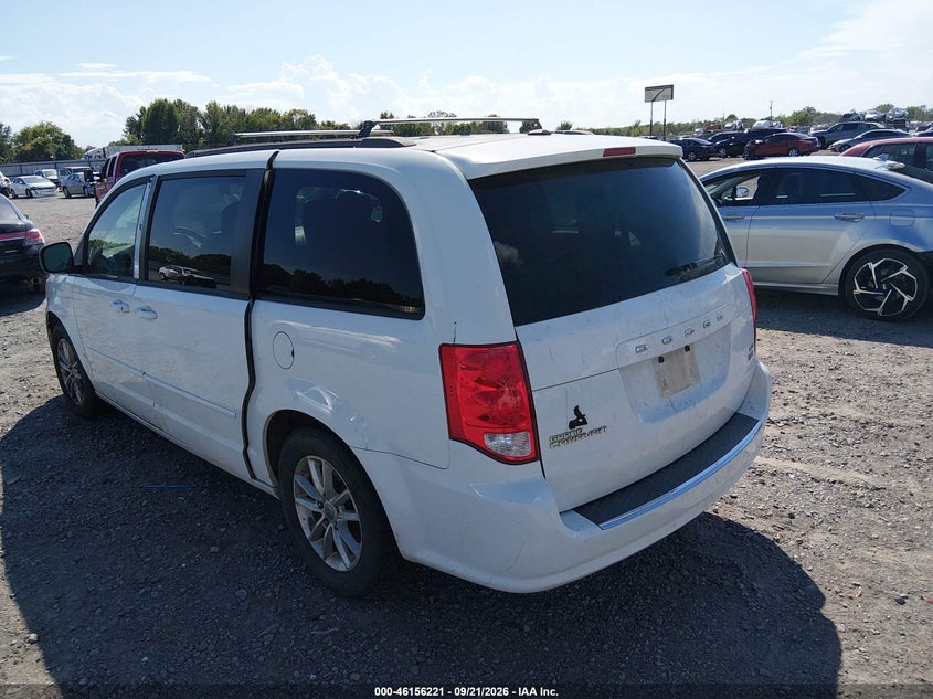 Vin: 2c4rdgcg3gr329708, lot: 46656020, dodge grand caravan sxt 20163
