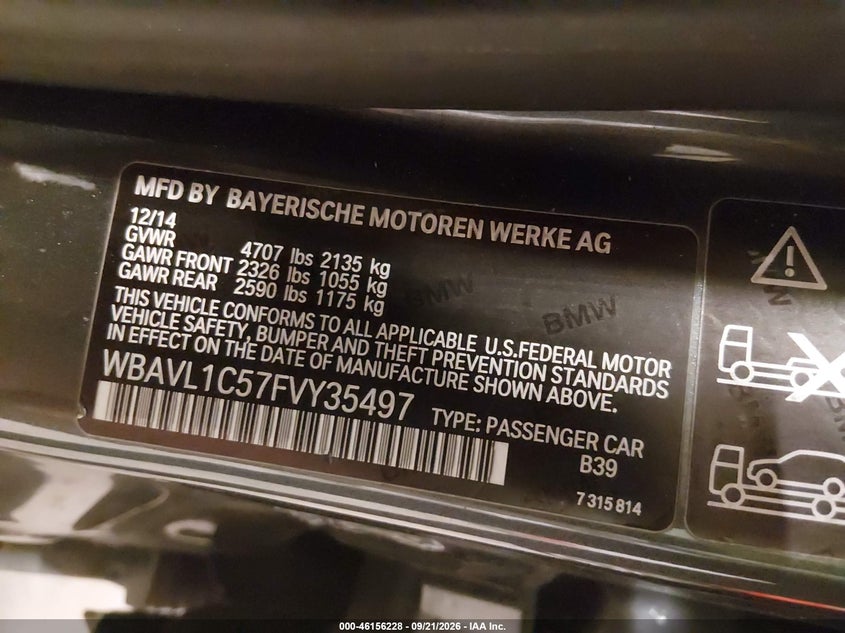2015 BMW X1 XDRIVE28I · Фото 9