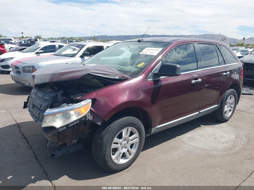 Vin: 2fmdk3gc5bba57045, lot: 46656051, ford edge se 20112