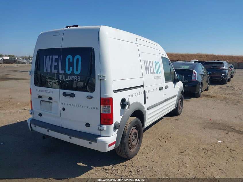 Vin: nm0ls7dn9bt054529, lot: 46656074, ford transit connect xlt 20114