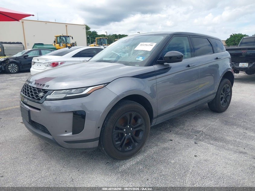Vin: salzj2fx0lh104328, lot: 46656089, land rover range rover evoque s 20202