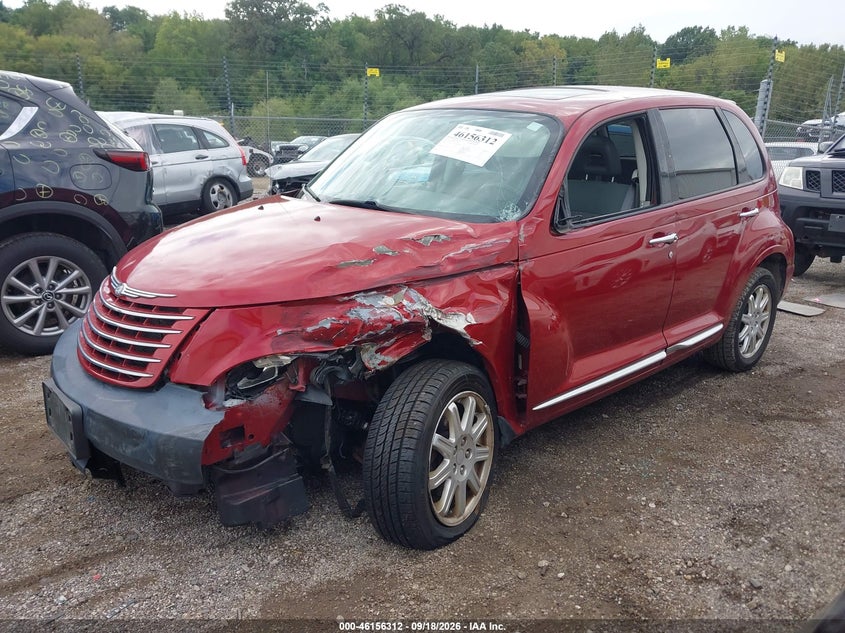 Vin: 3a4gy5f96at172199, lot: 46656111, chrysler pt cruiser classic 20102
