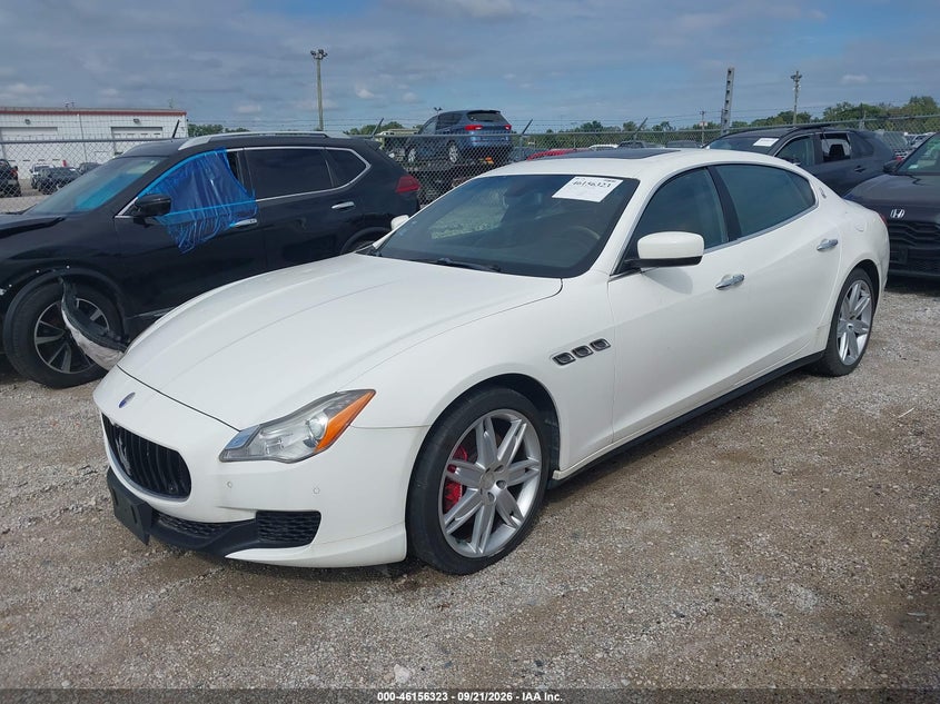 Vin: zam56rra5f1139186, lot: 46656122, maserati quattroporte s q4 20152