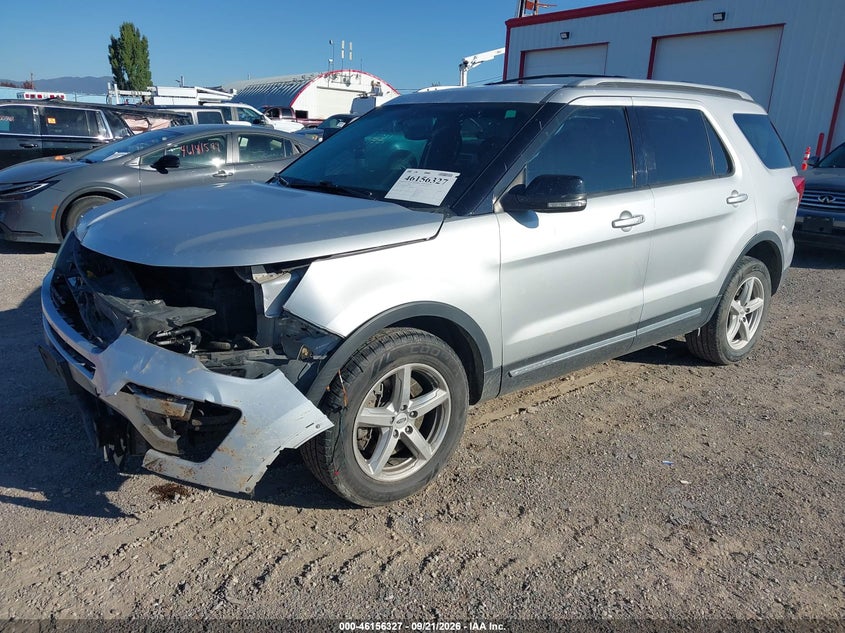 Vin: 1fm5k8d86gga10043, lot: 46656126, ford explorer xlt 20162