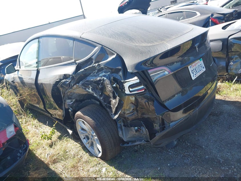 Vin: 5yjygdee0mf105400, lot: 46656139, tesla model y long range 20213
