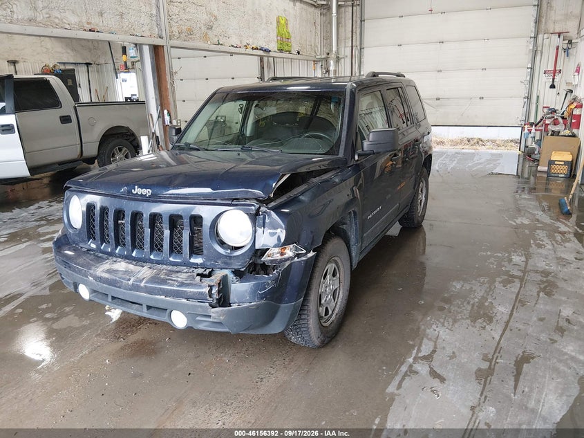Vin: 1c4njrbb6ed756700, lot: 46656190, jeep patriot sport 20142