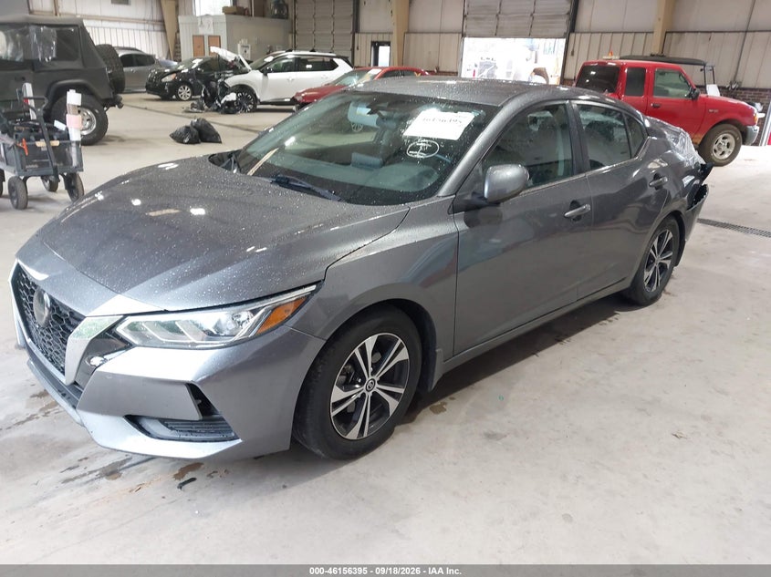 Vin: 3n1ab8cv8my285646, lot: 46656193, nissan sentra sv 20212