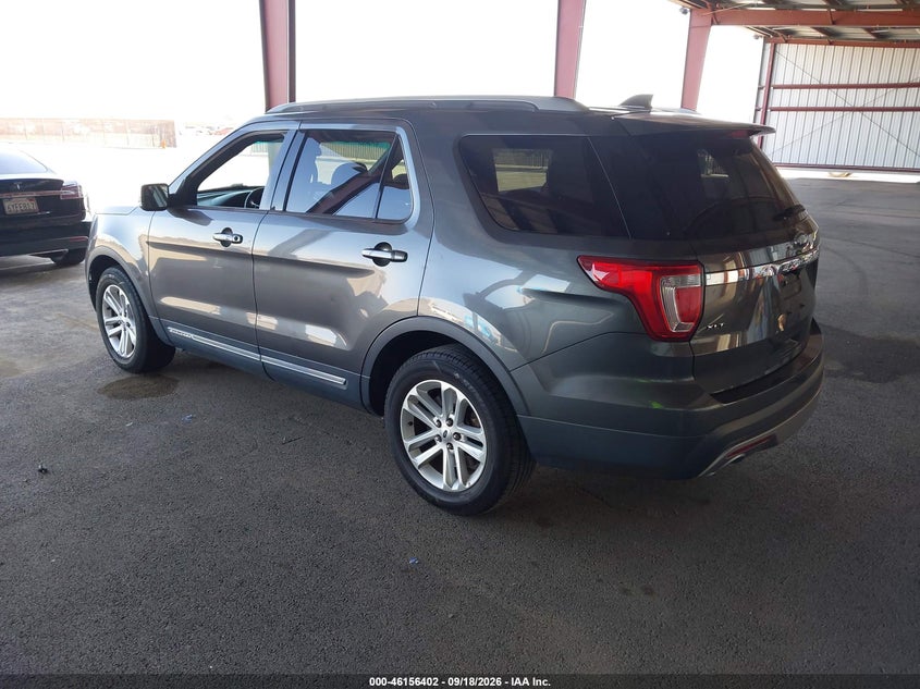 Vin: 1fm5k7d84hga88395, lot: 46656201, ford explorer xlt 20173