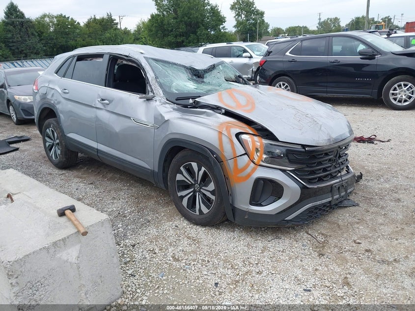 Vin: 1v2le2ca6sc212982, lot: 46656206, volkswagen atlas cross sport 2.0t se 2025 img_1