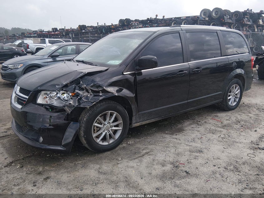 Vin: 2c4rdgcg6kr595877, lot: 46656273, dodge grand caravan sxt 20192