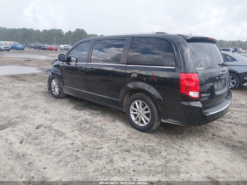 Vin: 2c4rdgcg6kr595877, lot: 46656273, dodge grand caravan sxt 20193