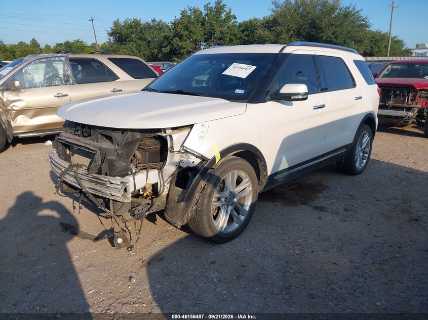 Vin: 1fm5k7f83hge42923, lot: 46656285, ford explorer limited 20172