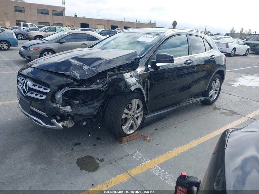 Vin: wdctg4gb2ku001308, lot: 46656290, mercedes-benz gla 250 4matic 20192