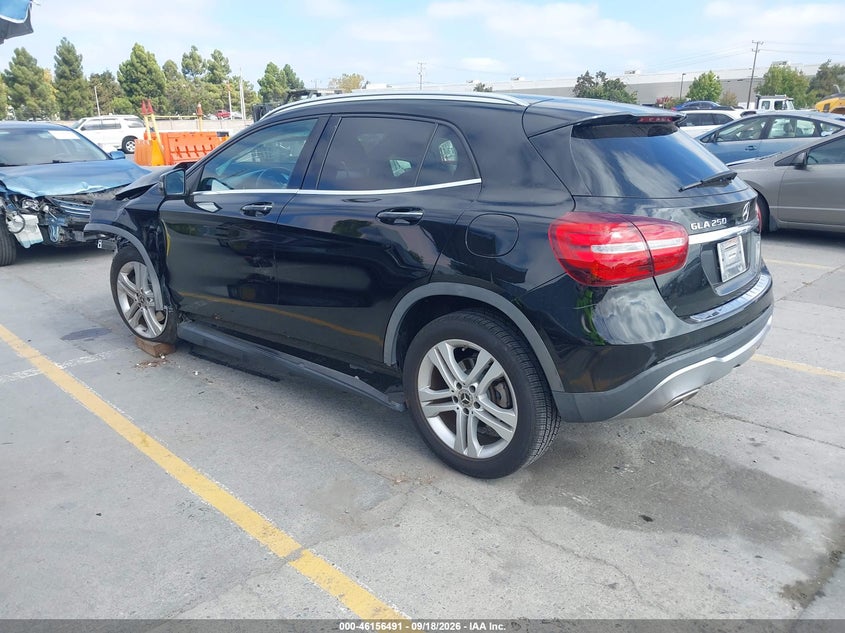 Vin: wdctg4gb2ku001308, lot: 46656290, mercedes-benz gla 250 4matic 20193