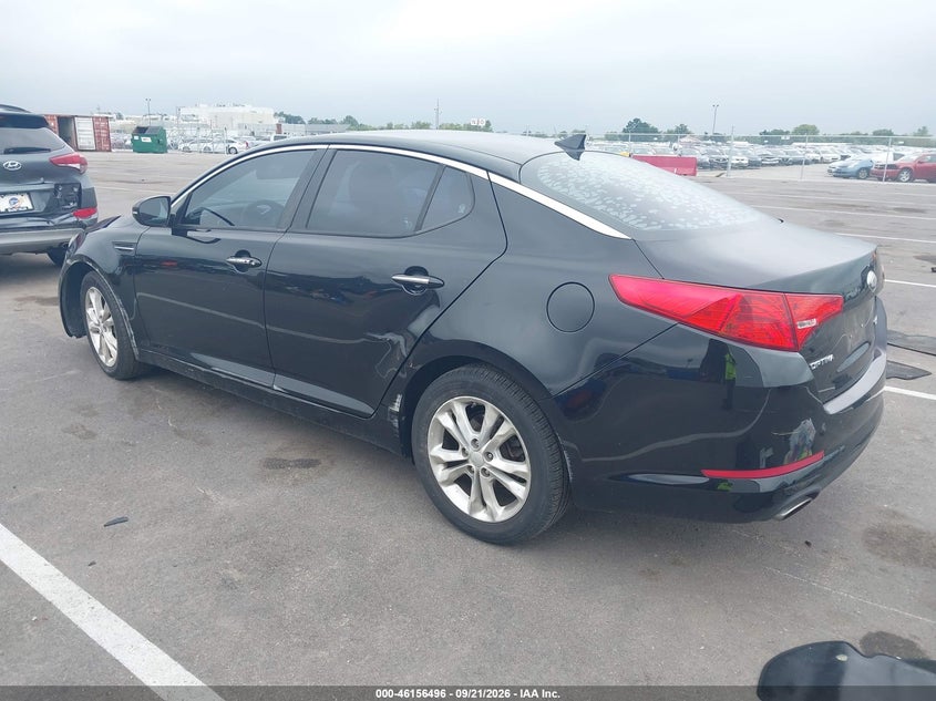 Vin: 5xxgn4a77dg119803, lot: 46656295, kia optima ex 20133