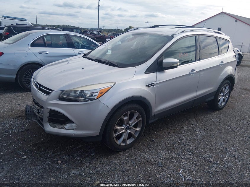 Vin: 1fmcu0j90fua49176, lot: 46656299, ford escape titanium 20152