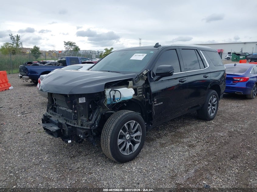 Vin: 1gnsknkt6nr311417, lot: 46656328, chevrolet tahoe 4wd lt 20222